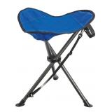 QUEST BLUE OVERSIZED 3 LEGGED STOOL
