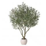 $214 DR.PLANZEN 8 FT. ARTIFICIAL OLIVE TREE WITH W