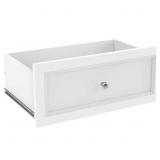 SELECTIVES 10 IN. H X 23.5 IN. W WHITE WOOD DRAWER
