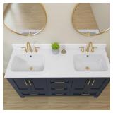 $103 60 IN. SOLID SURFACE VANITY BACKSPLASH BATHRO