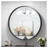 $110 24 IN. W X 24 IN. H MEDIUM ROUND METAL FRAMED