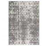 DEEDRA MISTY CONTEMPORARY GRAY 6 7  X 9  LIVING RO