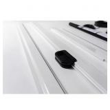 $298 READY-TO-ASSEMBLE 30 IN. X 80 IN. WHITE ALUMI