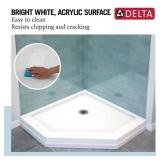 $797 FOUNDATIONS 38 IN. CORNER SHOWER BASE