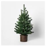 30" SPRUCE ARTIFICIAL CHRISTMAS TREE BLUE - THRESH