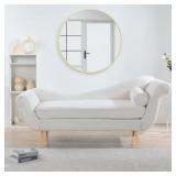 $442 CALVERT CONTEMPORARY 71 IN. W WHITE FLARED AR