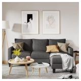 $218 70 IN. CLASSIC L-SHAPED SECTIONAL SOFA REVERS