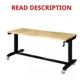 $279 62 IN. W X 24 IN. D ADJUSTABLE HEIGHT SOLID W