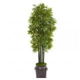 $233 INDOOR/OUTDOOR 6 FT. BAMBOO ARTIFICIAL TREE W