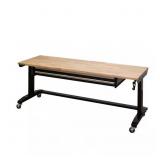 $349 72 IN. ADJUSTABLE HEIGHT WORKBENCH TABLE WITH