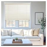 ALABASTER CORDLESS ROOM DARKENING VINYL MINI BLIND