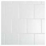 DALTILE RESTORE BRIGHT WHITE 6 IN. X 6 IN. CERAMIC