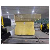 SANI-TECH YELLOW AUGER COMPACTOR MODEL ST20-54-40