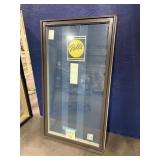 PELLA APPRX 35IN X 63IN X 5IN BROWN VINYL EXT WHIT