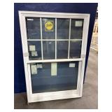 PELLA APPRX 40IN X 57.5IN X 5IN WHITE ALUM EXT. HO