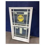 PELLA APPRX 28.5IN X 49IN X 6IN WHITE VINYL EXT. W