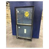 PELLA APPRX 36.5IN X 71IN X 8IN BLACK VINYL EXT. U