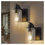 4.75 IN. 1-LIGHT BLACK RECHARGEABLE COLOR CHANGING