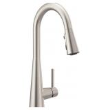 $289 MOEN SLEEK SPOT RESIST STAINLESS ONE-HANDLE,