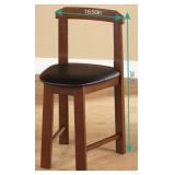 SIMPLE LIVING TOBEY 4 PIECE DINING CHAIR SET