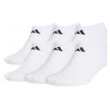 ADIDAS UNISEX PERFORMANCE 6-PACK NO SHOW SOCKS
