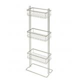 IDESIGN EVERETT 3 TIER SHOWER SHELF ORGANIZER - SI