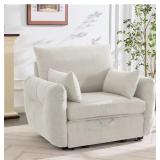 $218 48.8" WIDE MODERN SUPER SOFT CORDUROY ACCENT