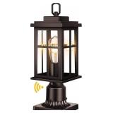DUSK TO DAWN OUTDOOR POST LIGHTS, BRONZE OUTDOOR L