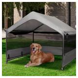 SUMMERTRAIL EXTRA LARGE DOG HOUSE OUTSIDE, DOG TEN