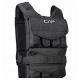 CAP BARBELL 40 - 80 LB ADJUSTABLE WEIGHTED VEST
