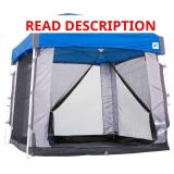 $155 E-Z UP 5 PERSON ANGLED SCREEN CUBE