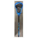 BLUE NIKE VAPOR LT LACROSSE STICK IN BLUE AND BLAC