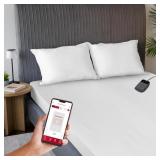 SUNBEAM POLYESTER WI-FI CONNECTED MATTRESS PAD, EL