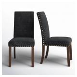 BONTRAGER LINEN DINING ROOM PARSONS CHAIR