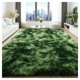 HQAYW 8X10 AREA RUG FOR LIVING ROOM, TIE-DYED FORE