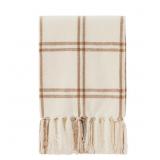 SOFT PLAID CHENILLE THROW BLANKET