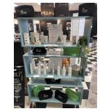 3-TIER AQUA BLUE SHELVING UNIT