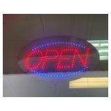 LIGHTED OPEN SIGN