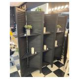 BLACK ROOM DIVIDER & CONTENTS