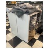 1 LOT: (2) WHITE 4 - CUBE SHELVING UNITS