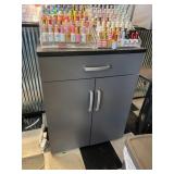 GREY & BLACK CABINET