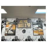 1 LOT: (3) LARGE DECORATIVE PICTURES