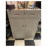 GREY UTILITY CABINET
