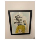 DOLLY PARTON DECORATVE FRAMED PICTURE