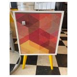 RETRO STYLE SIDE TABLE/ CABINET