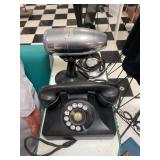 1 LOT: (1) VINATGE HAIR DRYER & (1) VINATGE TELEPH