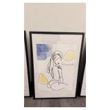 UNWIND  DECORATIVE FRAMED PICTURE