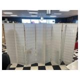 1 LOT: (2) 4-PANEL WHITE ROOM DIVIDERS
