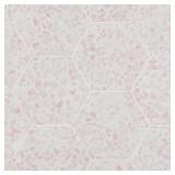 FUSION HEX PINK TERRAZZO 9.13 IN. X 10.51 IN. MATT