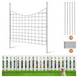 VEVOR GARDEN FENCE NO DIG FENCE 36.6 IN. H X 29.5